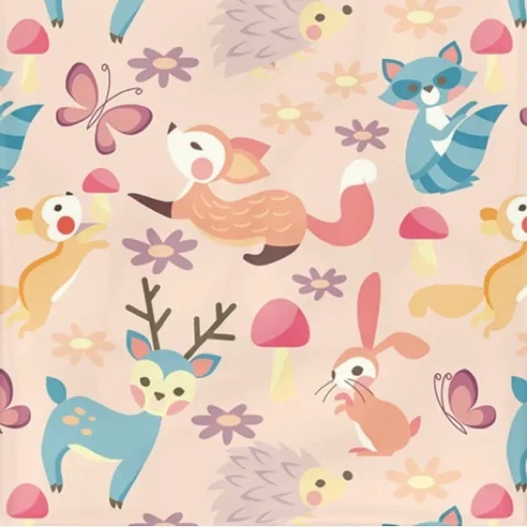 25 10X13 Poly Mailers Woodland Critters, Shipping Envelopes PRICE IS FIRM Fall - Picture 6 of 6